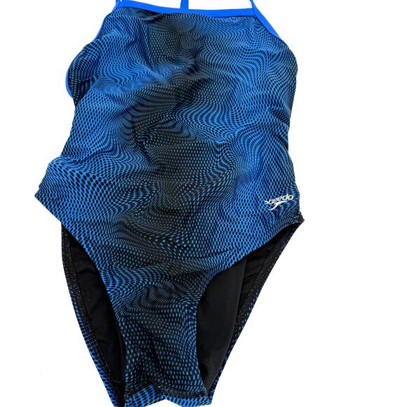 Speedo Women's Fierce Flow Flyback One Piece Swimsuit Size 12 / 38 - Picture 1 of 7